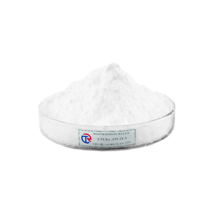 Cosmetic grade sodium dodecyl sulfate cas 151-21-3/K12